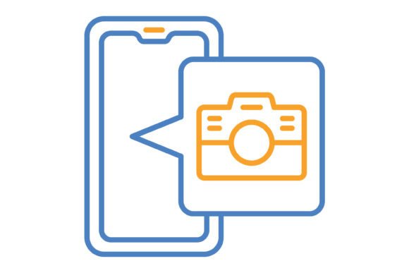 Camera Blue Orange Line Icon: A Practical Evaluation for Digital Projects