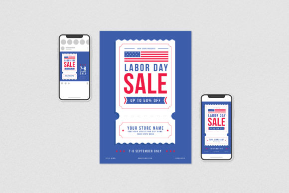 Evaluating the Labor Day Sale Flyer Set for Your Marketing Needs