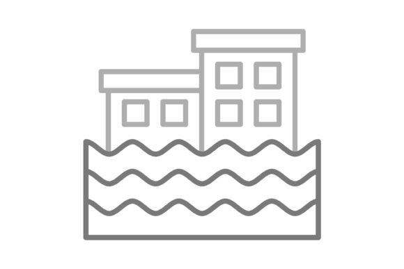 Integrating the Flooding Greyscale Line Icon Set into Your Professional Workflow