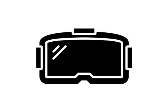 Mastering the VR Glasses Glyph Icon for Modern Design