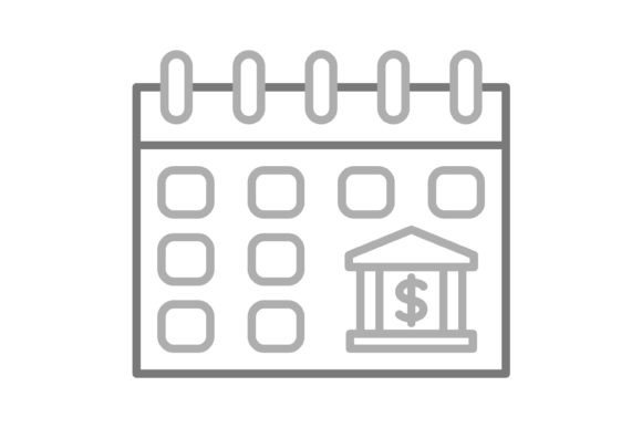 Mastering Time with the Calendar Greyscale Line Icon