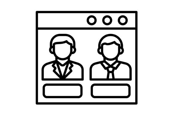 Online Voting Outline Icon: Enhance Your Digital Projects