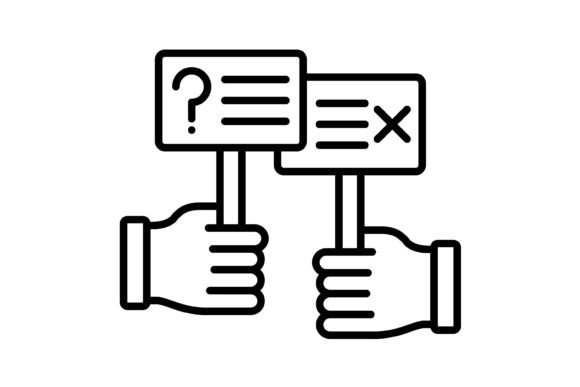 Streamlining Visual Communication: The Utility of Protest Outline Icons