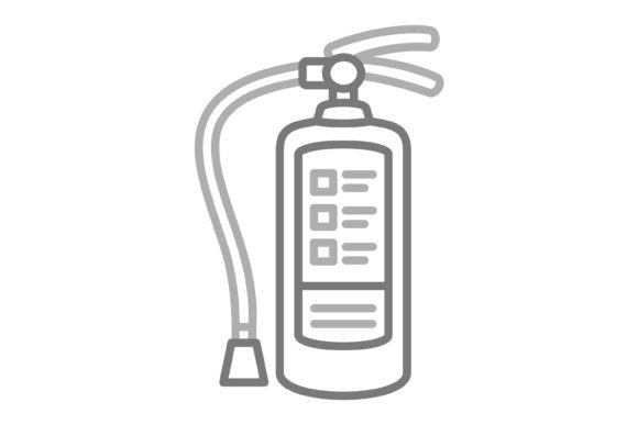The Ultimate Guide to the Fire Extinguisher Greyscale Line Icon: Versatility, Formats, and Design Excellence