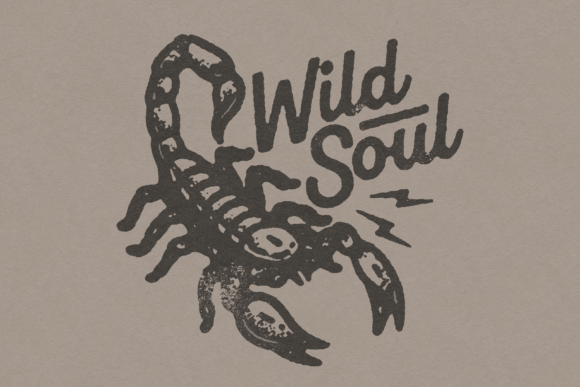 Unleash Your Creativity with the Wild Soul Western Desert Scorpion Graphic